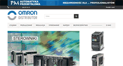 Desktop Screenshot of pmautomatyka.com.pl